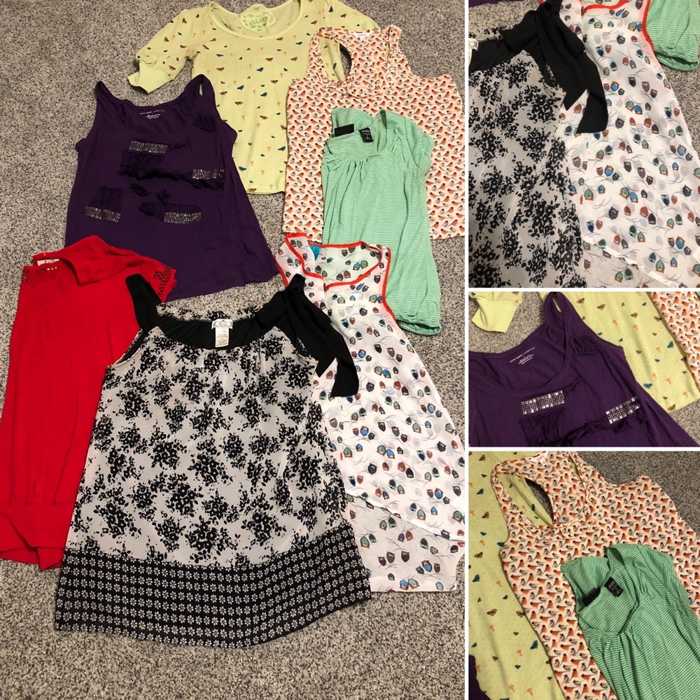 Summer Shirts & Tanks Lot